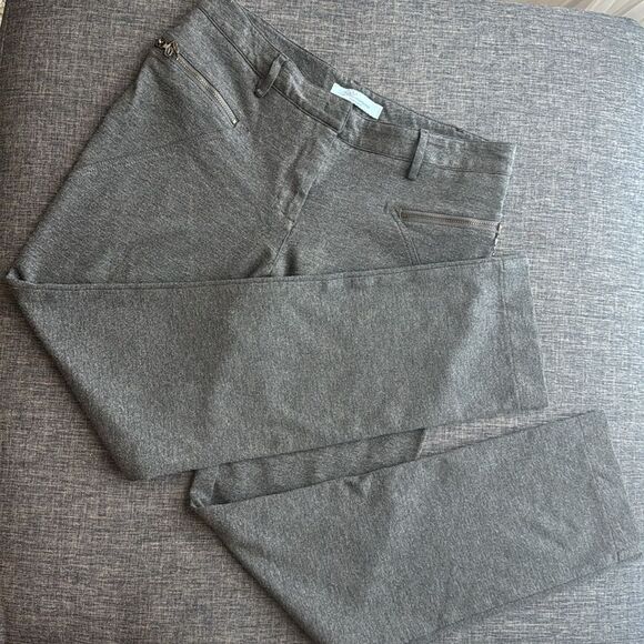 100% AUTHENTIC BLUMARINE GRAY COLOR LADY’S PANTS, SIZE  EU 44”,  MADE IN ITALY - Picture 7 of 16